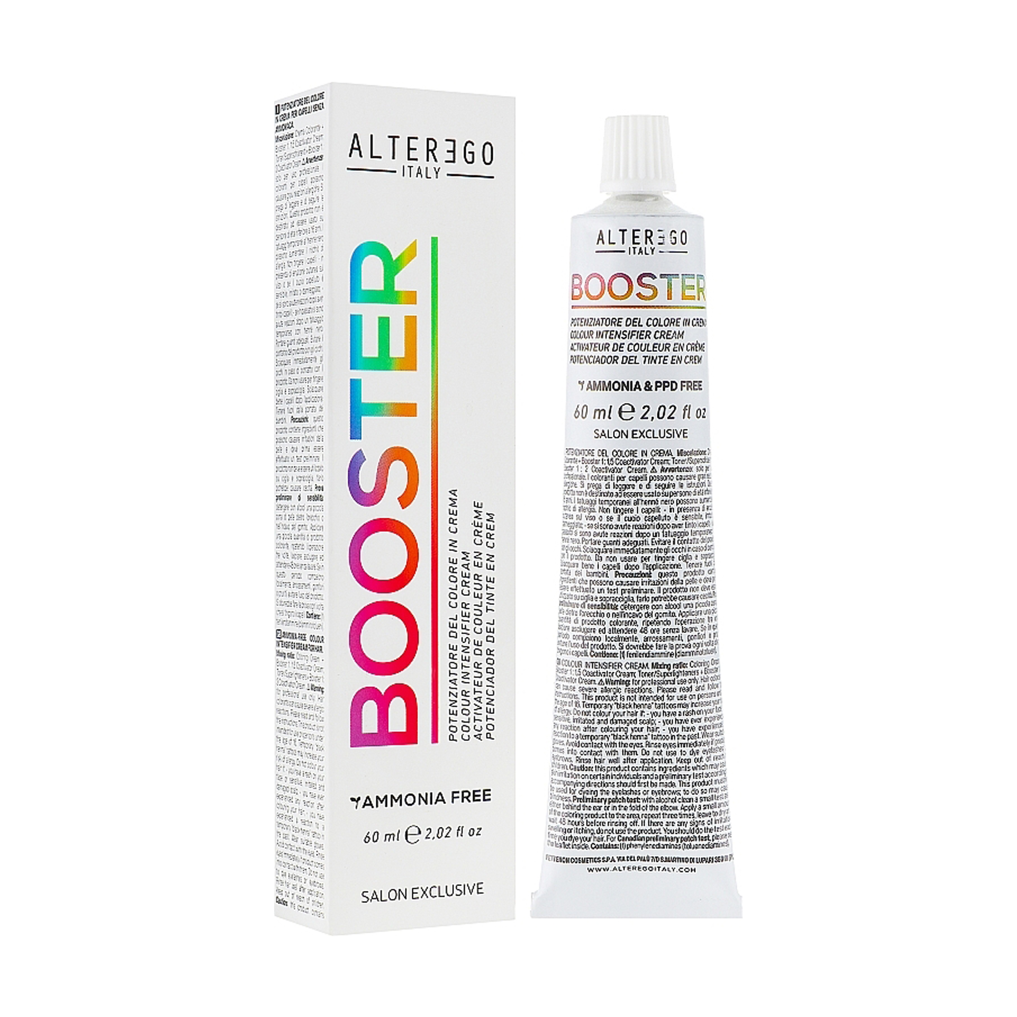 Безаміачний крем-бустер для фарбування волосся Alter Ego Booster Blue, 60 мл